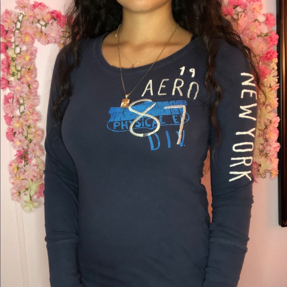 Small Dark Blue Aeropostale Shirt